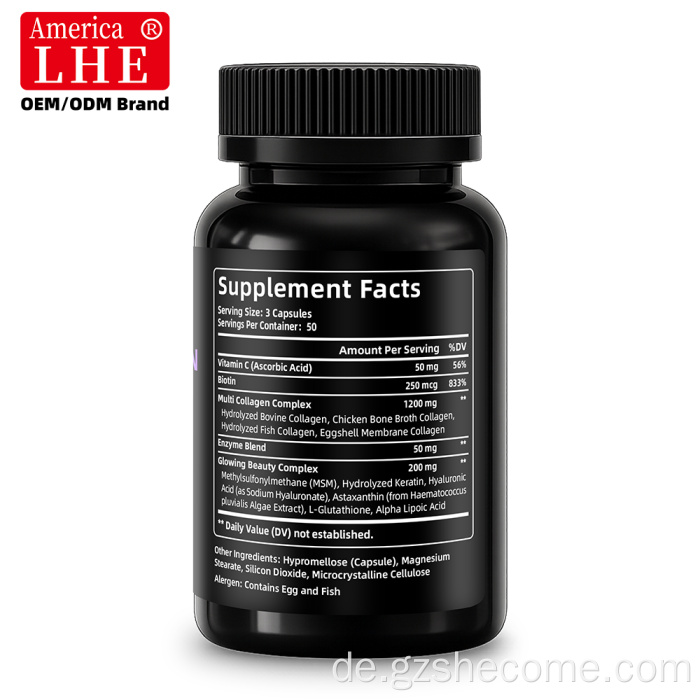 Shecome Multi Collagen Complex Haar Haut Nägel Kollagen